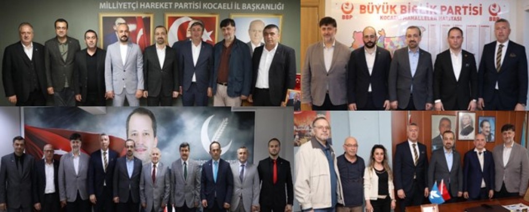 AK Partili Talus'tan Cumhur İttifakı MHP, BBP, YRP ve DSP'ye ziyaret