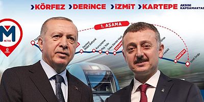 Erdoğan'a Büyükakın'dan 'Metro yatırımı için şükranlarımı sunuyorum'