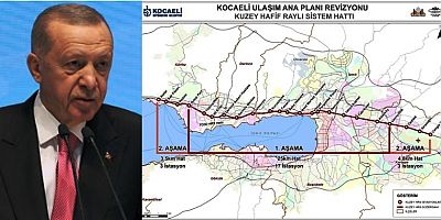 Erdoğan'dan Körfez’den Kartepe’ye Hafif Raylı Sistem Hattına ONAY