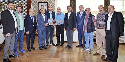 Erzurumlular Vakfından Şener Başkan ziyareti