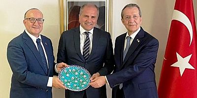 KSO Zeytinoğlu-Tuğrul Üsküp Büyükelçisi ziyareti