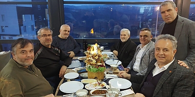 Muharrem Subaşı Spor dostlarıyla Kebap-Çı'da