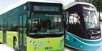 Şehiriçi Ulaşımı Minibüsle 13 TL Tramwayla 11 TL 