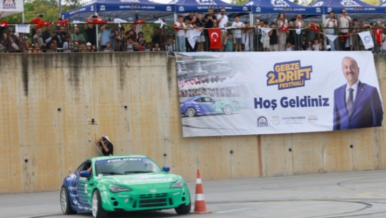 2.Gebze Drift Festivalinde heyecan dolu gösteriler
