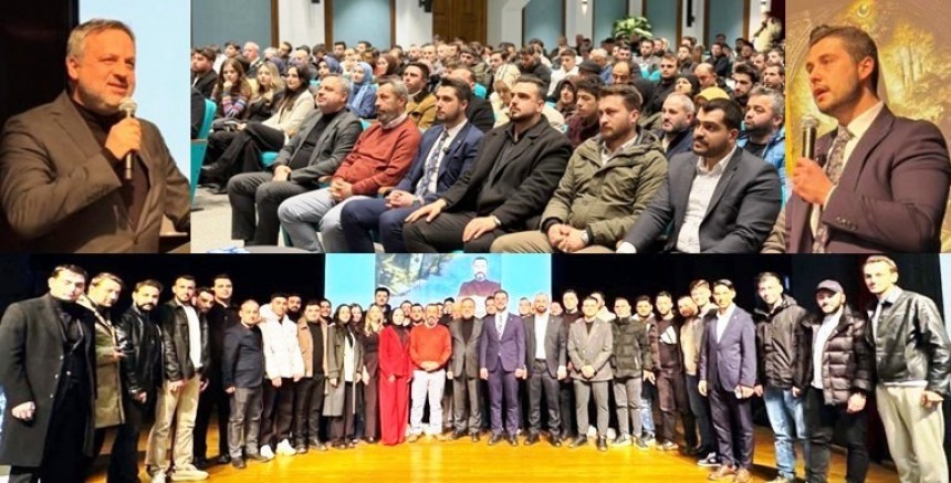 AK Genç İzmit programında Anapalı'nın “Abdülhamid’i Anlamak” sunumu