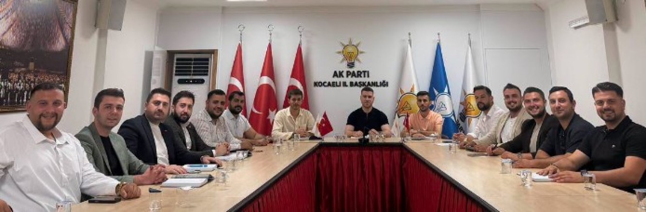 AK Genç Doğan Orak İlçe Gençlik kolu Başkanlarıyla
