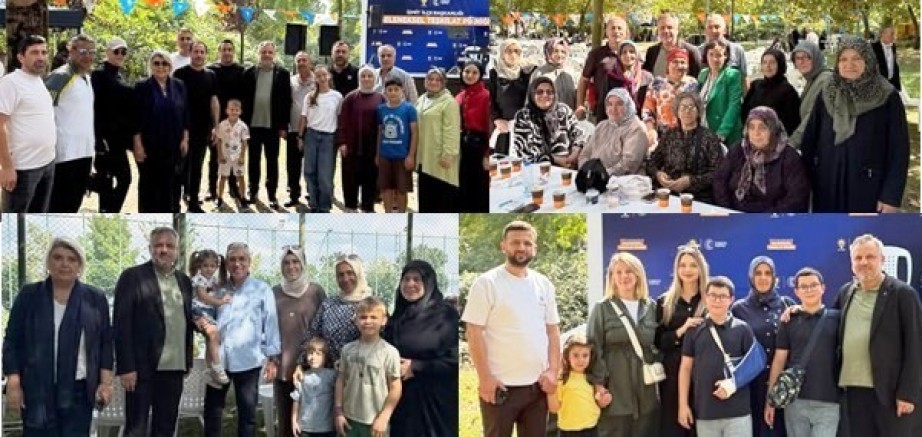 AK İzmit Halil Dokuzlarla yönetiminin Teşkilat Pikniğine yoğun katılım