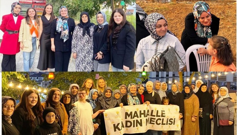 AK Kadın İzmit Pınar Atabay'dan 52 Mahallede Kadın Meclisi Çalışması