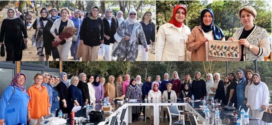 AK Kadın Kocaeli Yasemin Özdemir yönetim toplantısını Kandıra'da yaptı