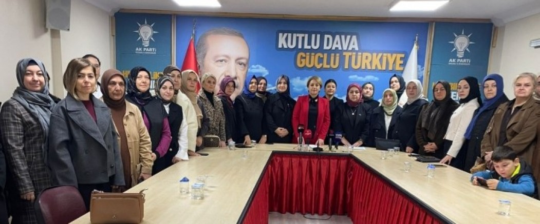 AK Kadınlar Özdemir 'Kadına yönelik şiddetle mücadele devlet politikası'