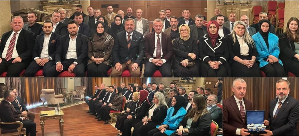 AK Parti İzmit İlçe Başkanı Dokuzlar'dan Tahir Başkana tebrik ziyareti