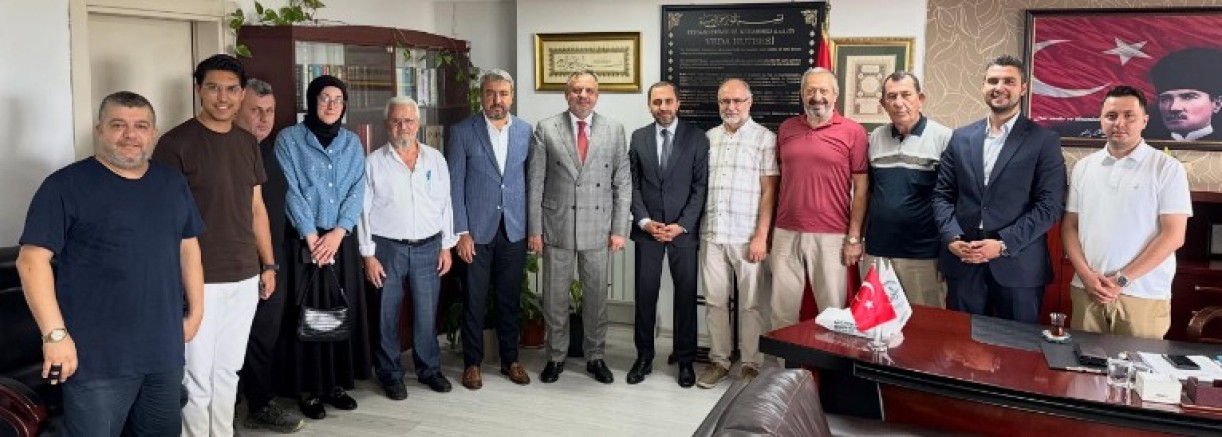 AK İzmit Halil Dokuzların, İzmit Müftüsü Abdullah Söylemez ziyareti