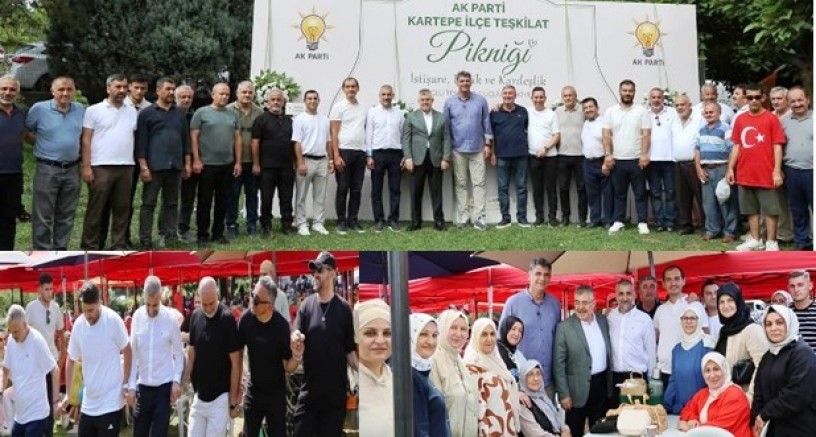 AK Parti Kartepe İlçenin Teşkilat Pikniğinde AK Gönüllere birlik mesajları