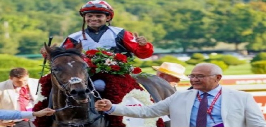Aracı'nın erkek tayı Glacius G1 Saratoga Derby kazandı