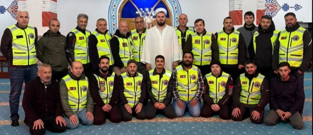 Başiskeleli Motorculardan dualı yıldönümü kutlaması