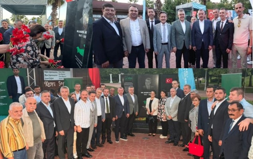 Batı Trakyalıların unutulmaz lideri Dr.Sadık Ahmet, anıtında dualarla anıldı