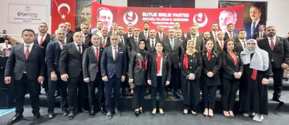 BBP-Destici'ininde katıldığı kongrede Metehan Küpçü seçilmiş başkan