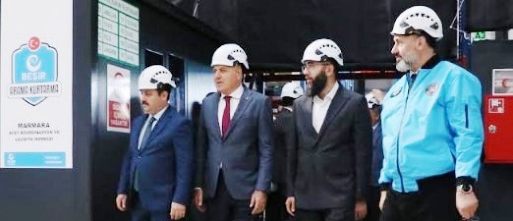 BEŞİR-Afet Koordinasyon Lojistik Merkezi açıldı