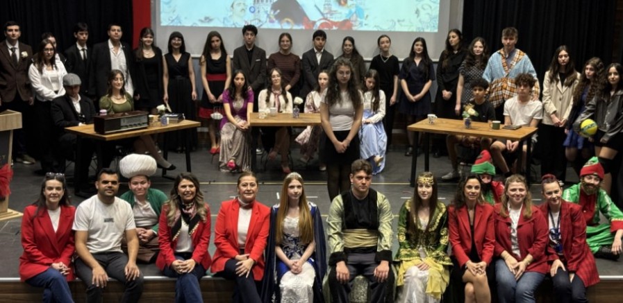 Bilnet Fen ve Anadolu Lisesinde ''7 Bölge 1001 Renk” kültür Şenliği
