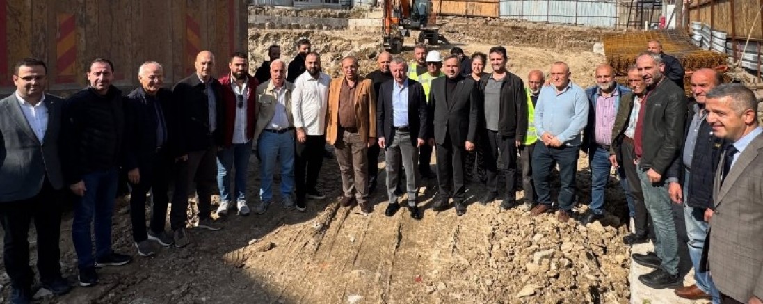 Büyükakın Dokuzlarla Kuruçeşme camii temel kazısında