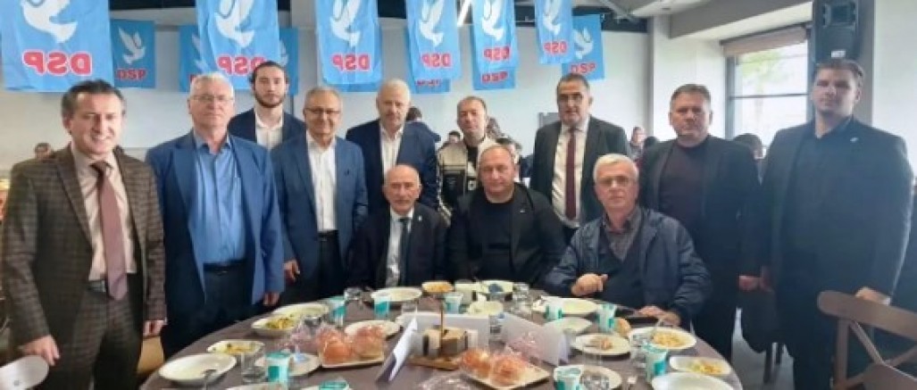 DSP İl Kongresinde Halim Dedeoğlu'na Rumelili ve Balkanlılardan destek
