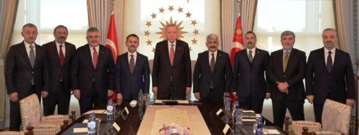 Erdoğan'a Kocaeli'yi yönetenlerin kentin geleceğini değiştirecek projeleri sunumu