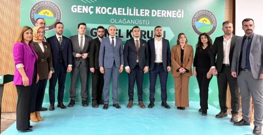 Furkan Yeşildal Genç Kocaelililer Derneğinin kongresinde başkan seçildi