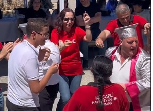 Hayırseverler Derneğinin Özel Eğitim mezuniyet töreni