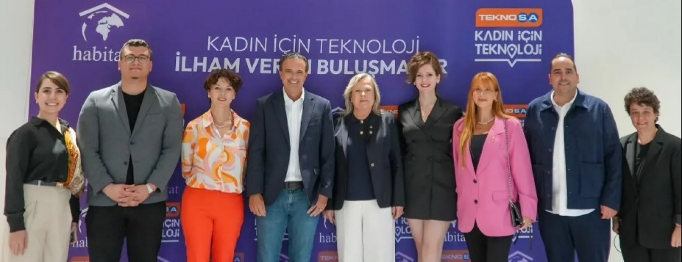  Kadın için Teknoloji projesi Teknosa ile Habitat Derneğinden