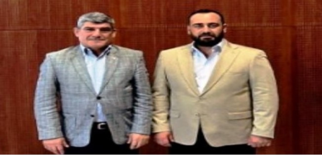KEV Başkanı Tolga Sirmen Ceyhun Yalçın'ıziyaret etti