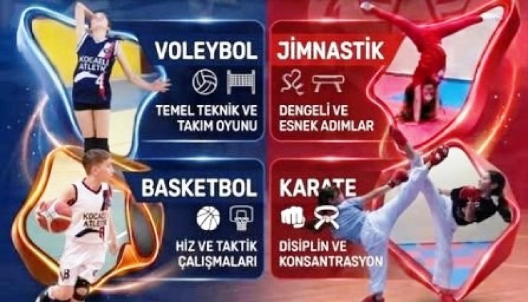 Kocaeli Atletik Spor Yaz kurslarına kayıtlar başladı