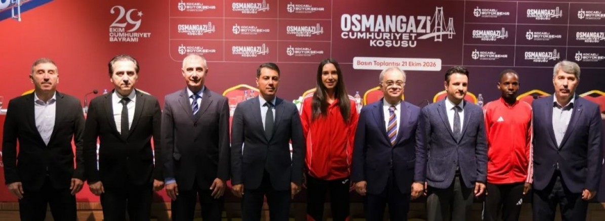 Kocaeli Büyükşehir'den Osmangazi Cumhuriyet Koşusu lansman toplantısı