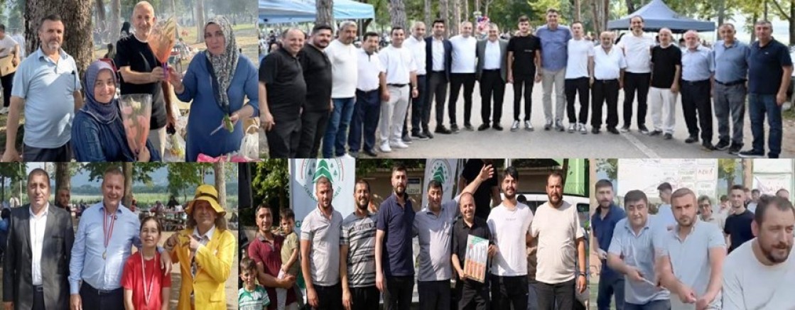 Geredeliler Derneği pikniğinde Halat çekme yarışında Örenbaşı şampiyon