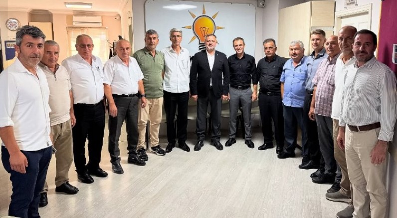 Kocaeli Muhtarlar Derneği Başkanı Ersoy yönetimiyle Dokuzlar ziyaretinde