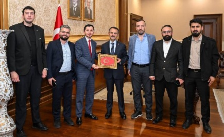 KOYİD Başkan ve yönetimi Vali Aktaş ziyaretinde