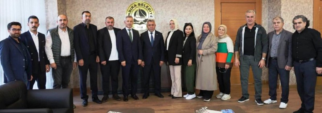 Manav Federasyonunun Kandıra'nın Manav Başkanı Erol Ölmez ziyareti