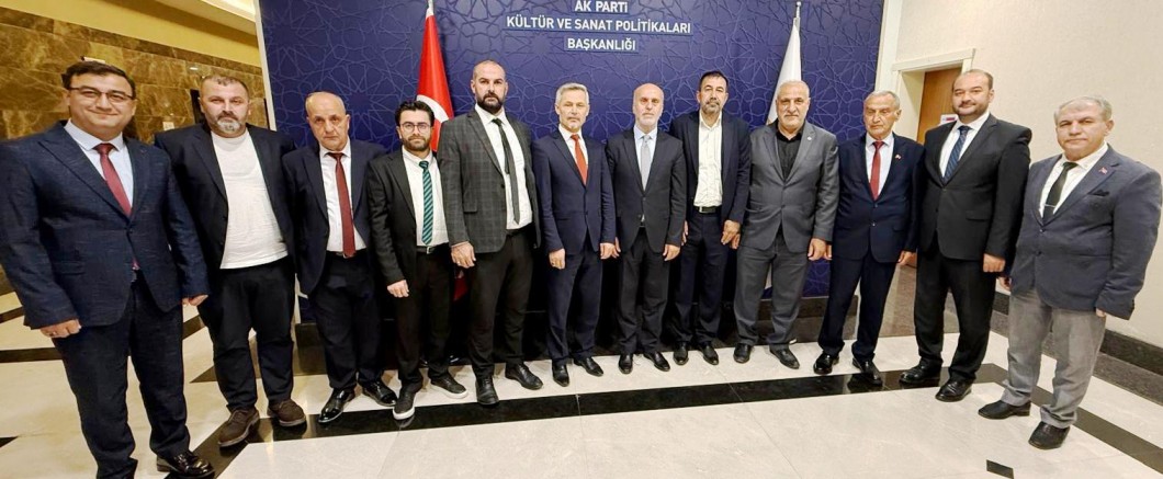 Manav Sivil Toplum Kuruluşları AK Parti Genel Merkezde Metin Tarhan'la