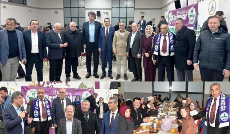 Marmara Ordulular Derneği Geleneksel iftarında Mehmet Çun evsahibi