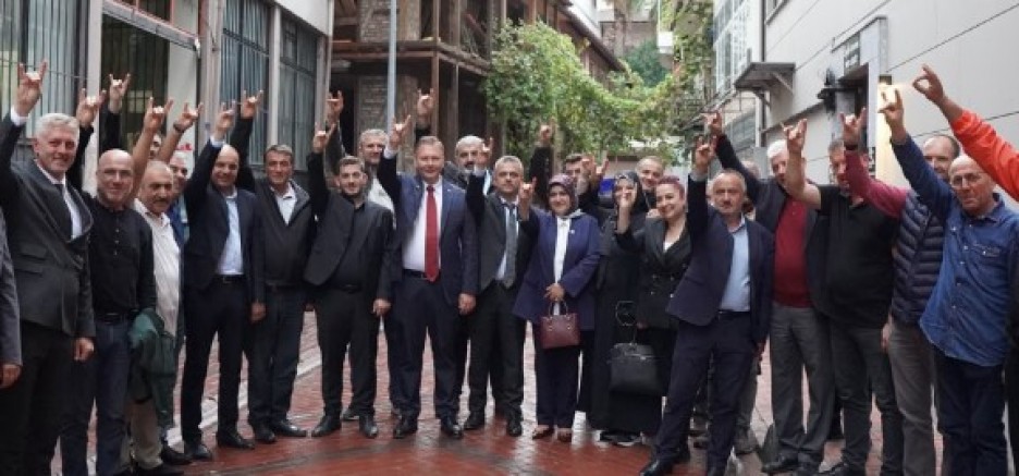 MHP'li Enes Emengen'in İlçe teşkilatları turu