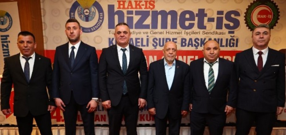 Muharrem Subaşı Hizmet-İş Sendikası Kocaeli Şubesinde yeniden başkan