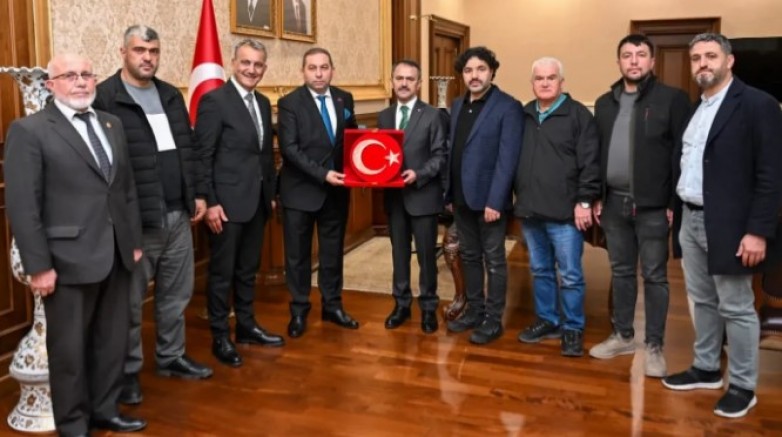 Niğdeliler Konfederasyonu Vali Aktaş ziyaretinde