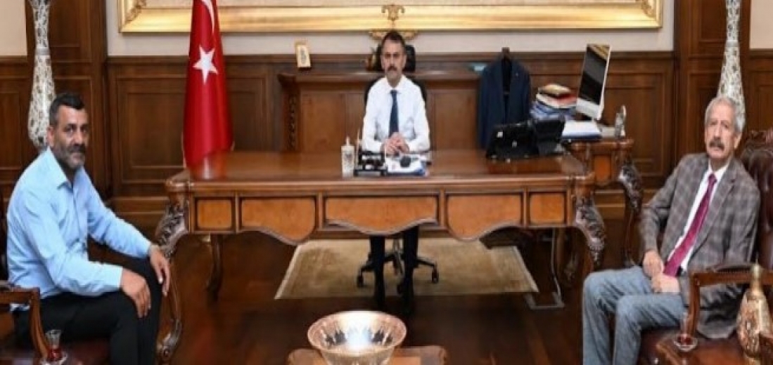 Roman Saha koordinatörü Vali Aktaş'la görüştü