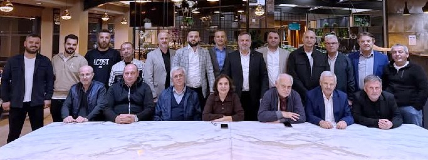 Rumeli Balkan Derneklerinin buluşmasına Halil Dokuzlardan süpriz ziyaret