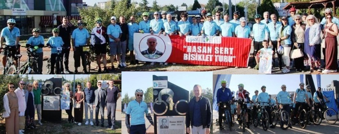 Şampiyon Bisikletçi Hasan Sert vefatının 15. yılında İzmit’te anıldı