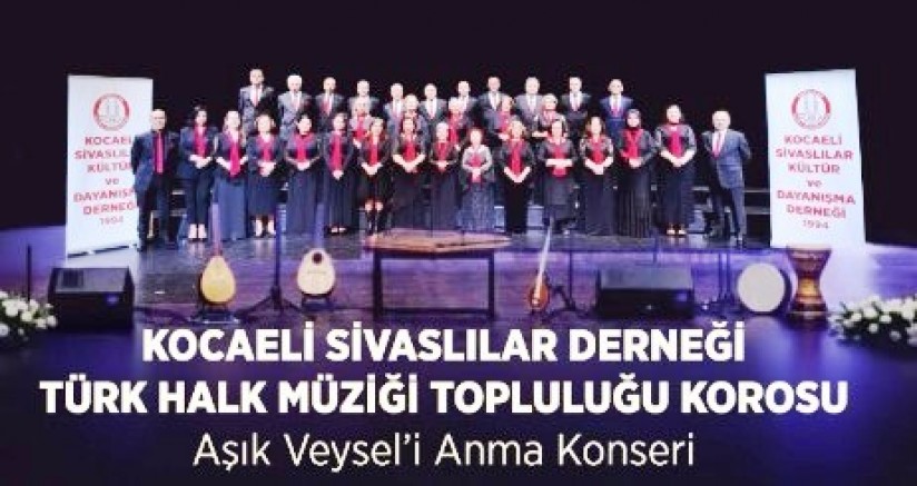 Sandıktaki Türküler Konseri Sivaslılar Korosundan
