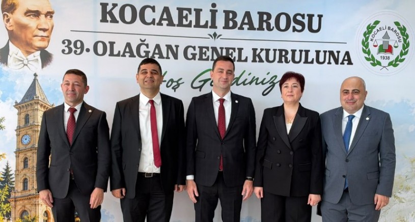 Serdar Solak Kocaeli Baro seçiminde yeni başkan