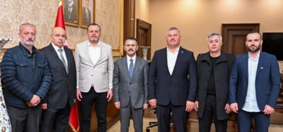 Şoförler  Otomobilcilerden Vali Aktaş ziyareti