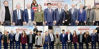 15.Geleneksel Ardahanın Kurtuluş Gecesi programında Hemşeriler eğlendi