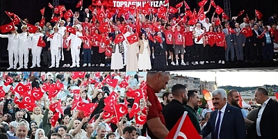 15 Temmuzun 10.Yıl Anmasına Milli İrade Meydanında çoşkulu katılım
