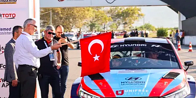 41.Kocaeli Rallisi startı Körfez Yarış Pistinde verildi